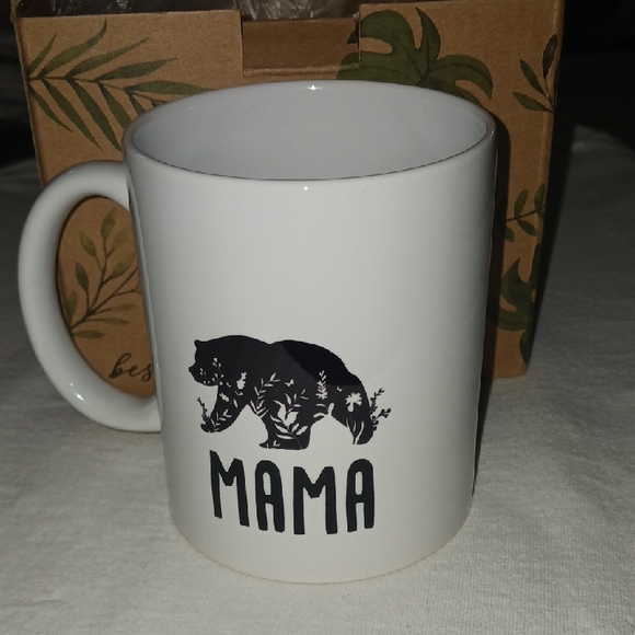 White Ceramic Mug - Tough as a Mother - Picture 2 of 4
